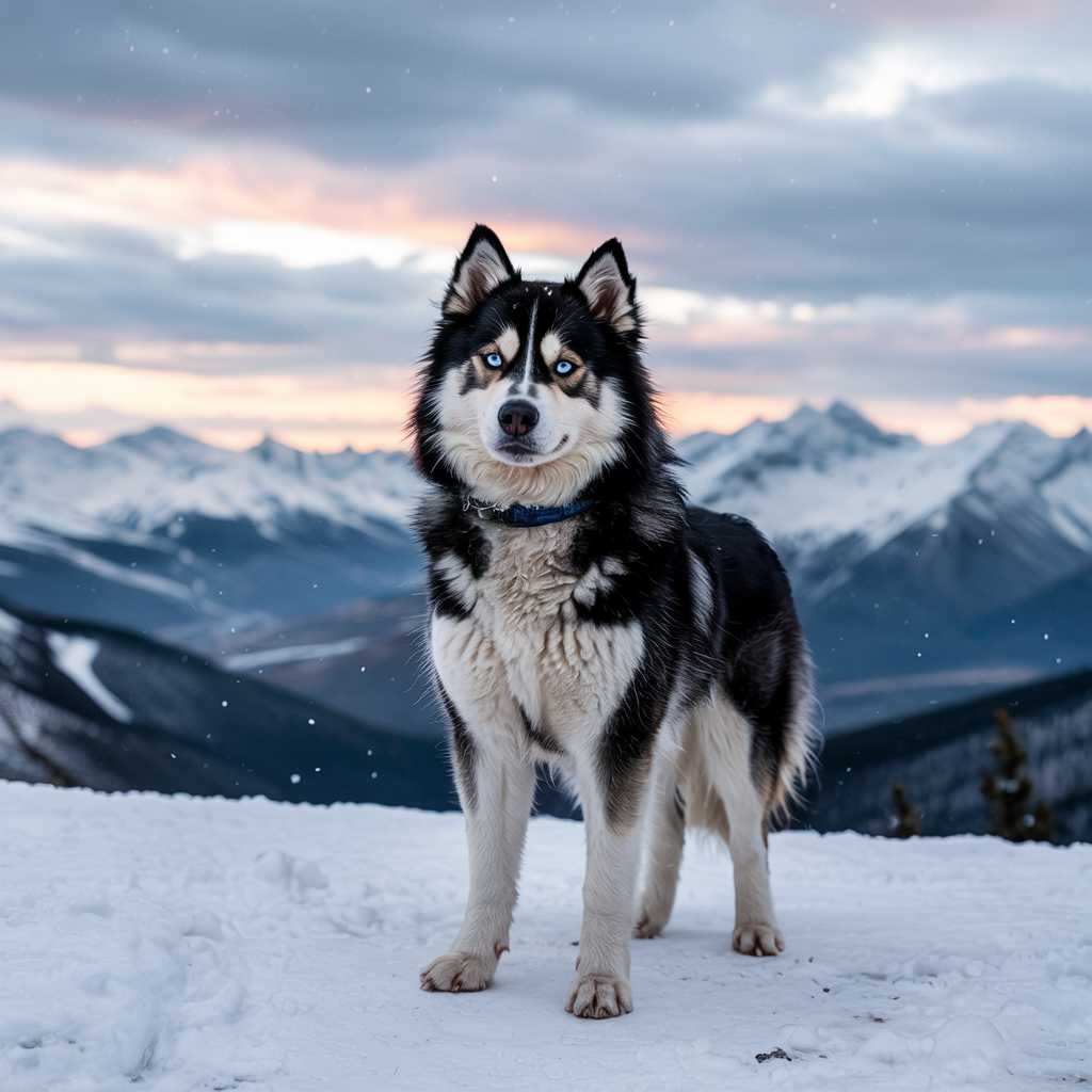 Boy dog - Husky