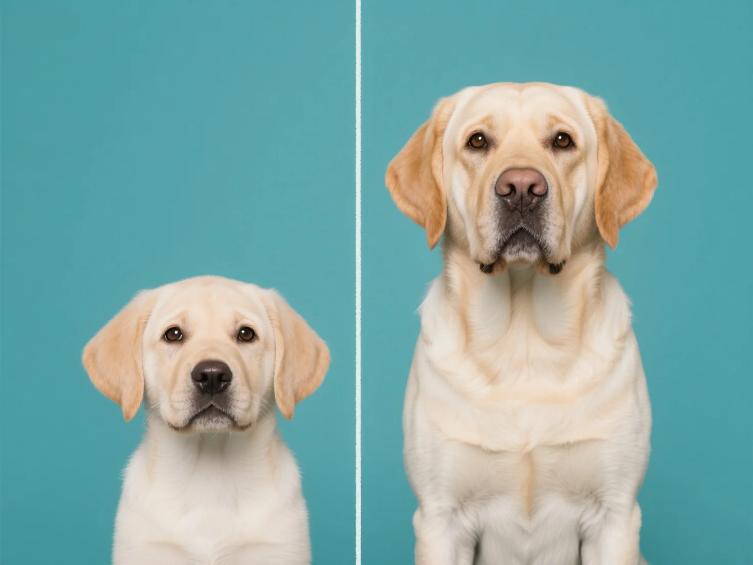 Puppy weight tracking before and after using calculator